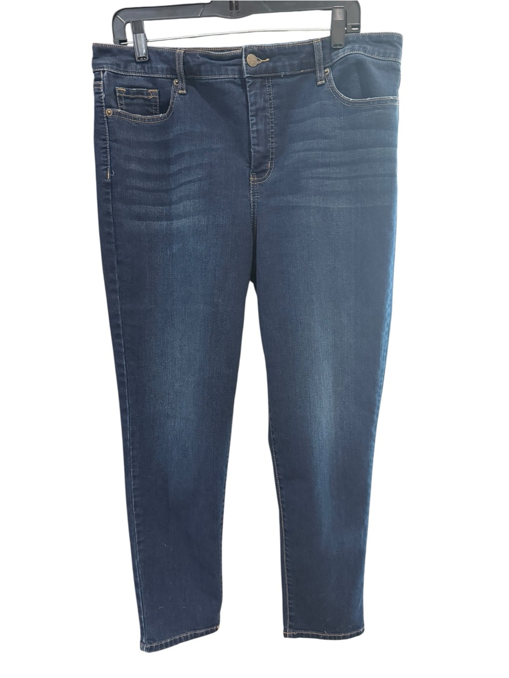 Jessica Simpson Dark Wash Skinny Jeans Stretch Denim Women’s Size 16